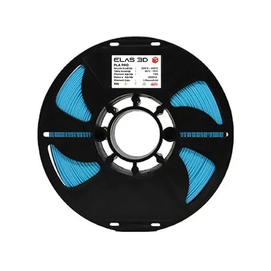 Elas PLA Pro Açık Mavi Filament 1kg