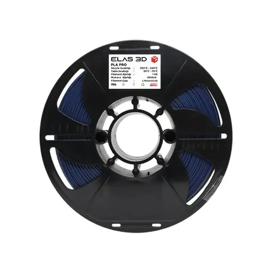 Elas PLA Pro Lacivert Filament 1kg