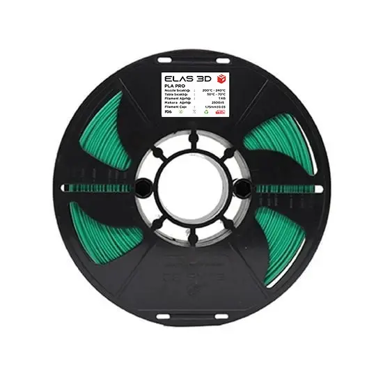 Elas PLA Pro Yeşil Filament 1kg