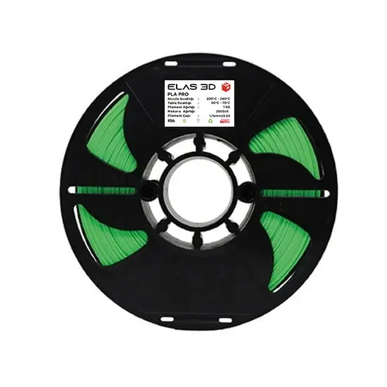 Elas PLA Pro Fıstık Yeşili Filament 1kg