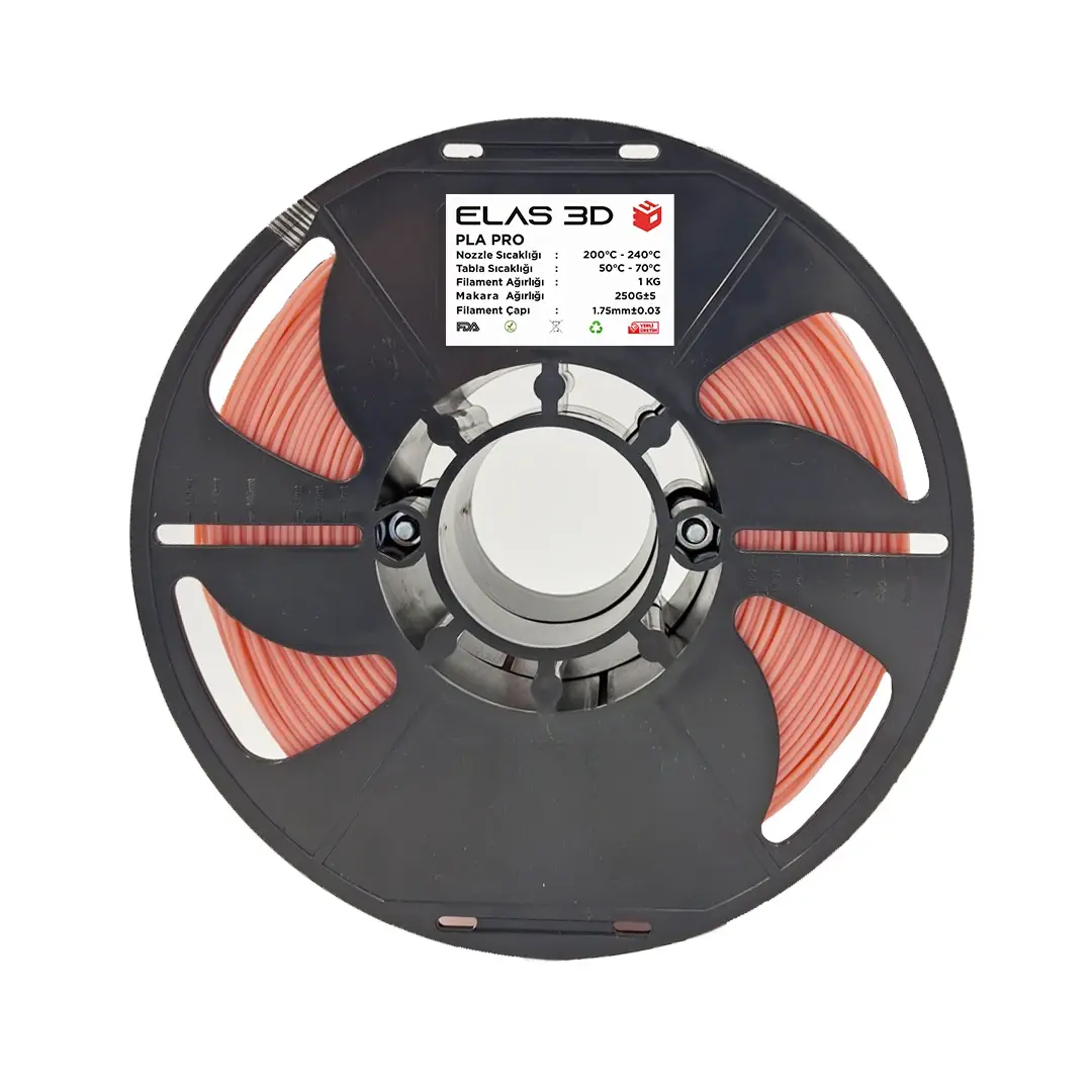 Elas PLA Pro Pastel Pembe Filament 1kg