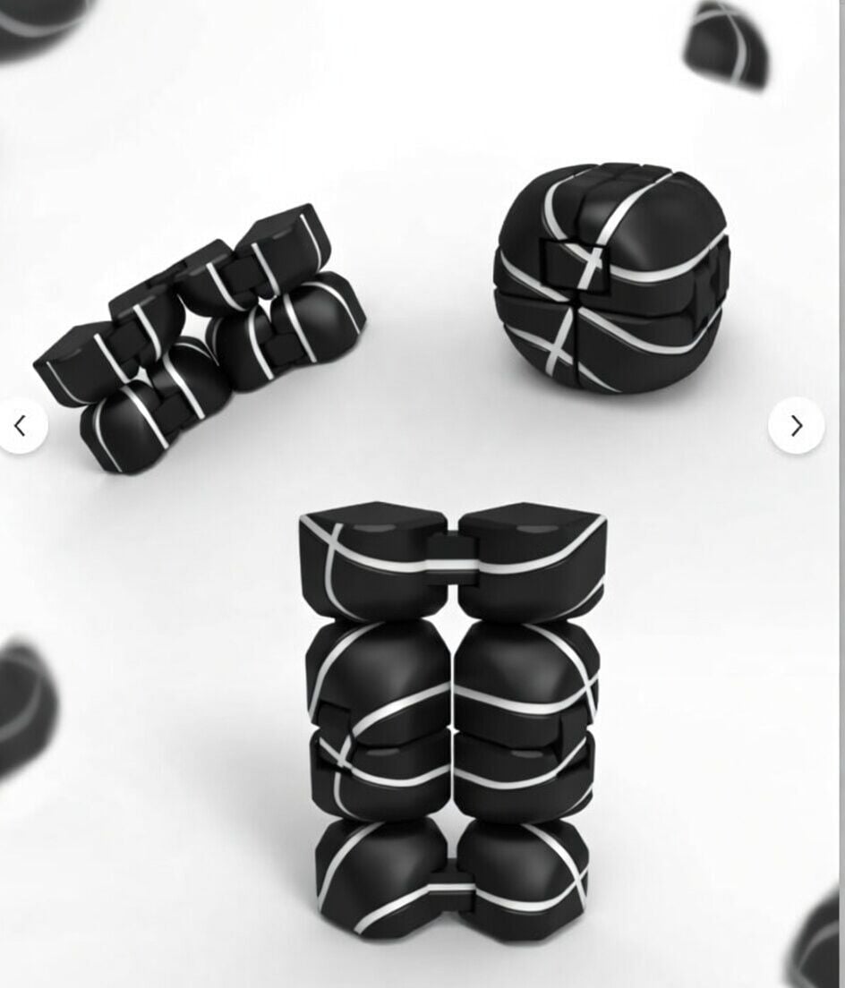 SONSUZ KÜP- ÖZEL SERİ , infinity cube - sonsuz küp - stres küpü - hareketli küp