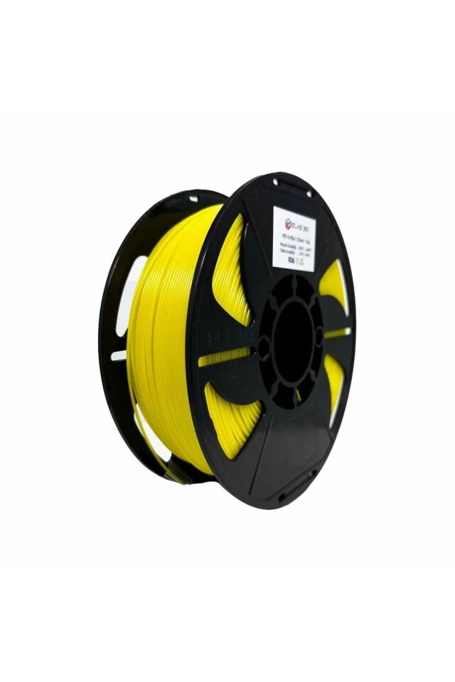 Elas 3D Sarı PETG Filament - 1.75mm - 1 Kg