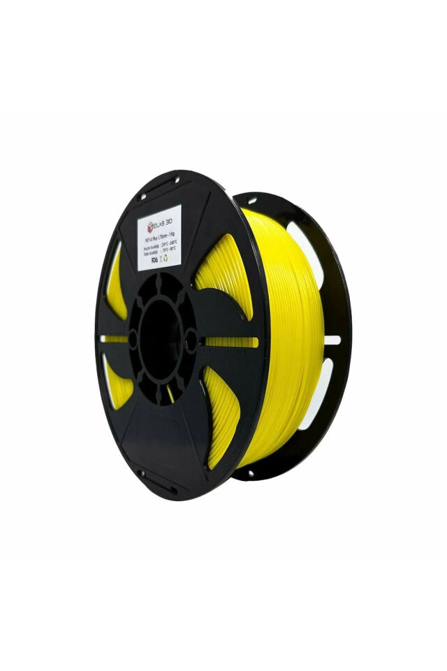 Elas 3D Sarı PETG Filament - 1.75mm - 1 Kg