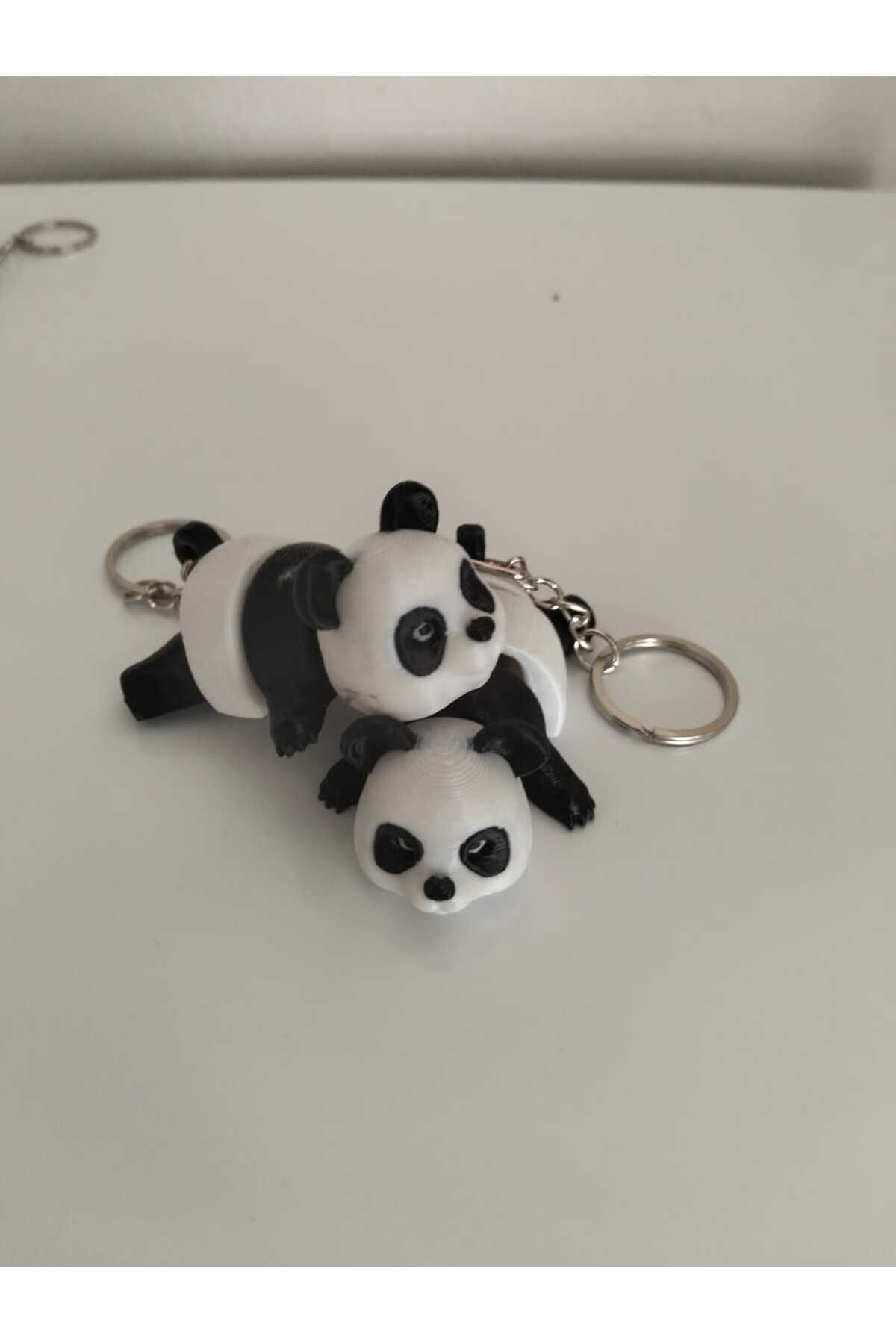 2 ADET panda anahtarlık 3DBASKI