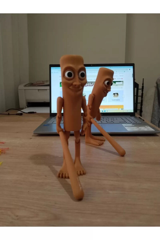 Tung Tung Tung Sahur figür oyuncak 19 cm
