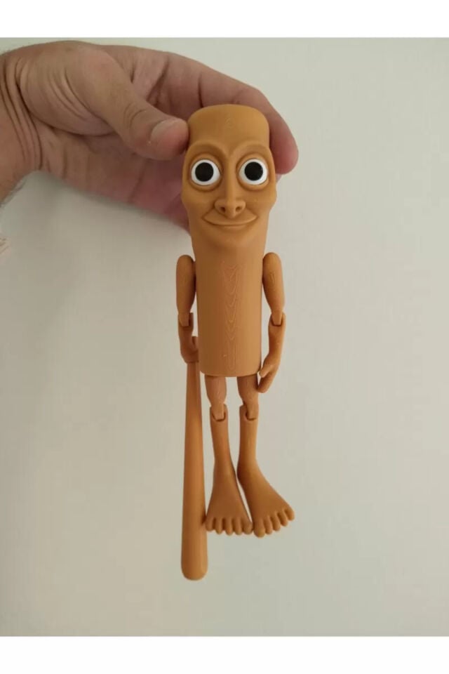 Tung Tung Tung Sahur figür oyuncak 19 cm