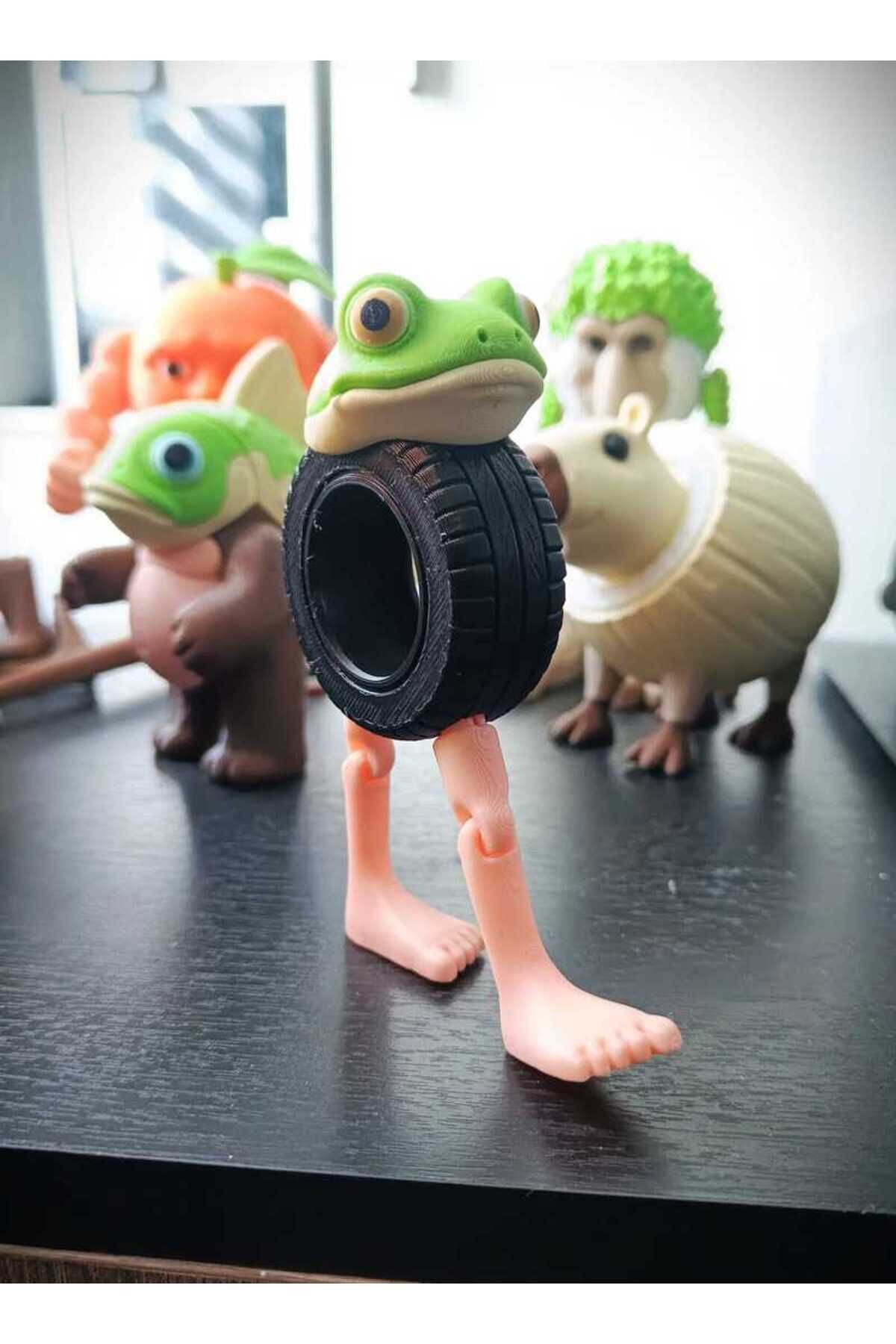Boneca Ambalabu Brainrot Figür Sağlıklı PETG malzemeden üretilmiş 3D Figür 11 cm