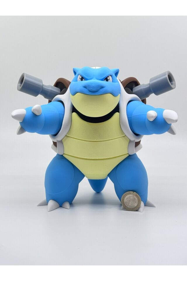 Pokemon Blastoise Figürü - 20cm