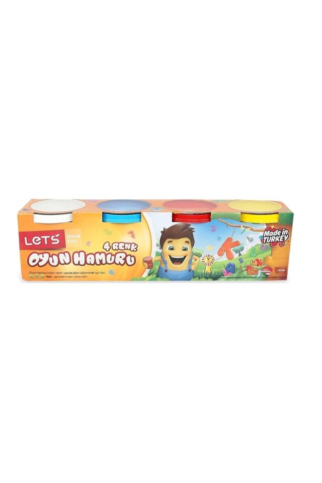 4 RENK OYUN HAMURU 460 GR NORMAL RENKLER L-8440